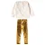 CONJUNTO 2 PEÇAS TIP TOP KIDS - POÁ DOURADO - MENINA - Imagem 2