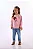 MOLETOM FLANELADO UP BABY - MORANGUINHOS ROSA - MENINA - Imagem 1