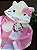 MACACÃO COM PÉ PELUDINHO TIP TOP BABY - HELLO KITTY - MENINA - Imagem 3