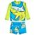 MODA PRAIA TIP TOP - TUBARÃO - PROTEÇÃO UV50+ - MENINO - Imagem 4