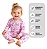 CONJUNTO TÉRMICO 2 PEÇAS COMFORT FOFOTINHOS - UNICÓRNIO ROSA - MENINA - Imagem 2