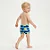 MODA PRAIA SUNGA TIP TOP TODDLER - TUBARÃO - PROTEÇÃO UV50+ - MENINO - Imagem 2
