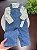 JARDINEIRA CARTER'S - XADREZ E JEANS - MENINO - Imagem 7