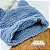TOUCA TEDDY COM ORELHINHAS FOFOTINHOS - AZUL CELESTE - MENINO - Imagem 3