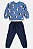 CONJUNTO MOLETOM 2 PEÇAS KIDS UP BABY - PINGUIM AZUL - MENINO - Imagem 2