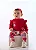 CONJUNTO 2 PEÇAS BABY TRÊS E JÁ - JOANINHA - MENINA - Imagem 1