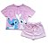 CONJUNTO VERÃO 2 PEÇAS TU - STITCH - MENINA - Imagem 1