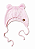 TOUCA EM FLEECE FOFOTINHOS KIDS - ROSA - MENINO - Imagem 1