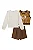 CONJUNTO COLETE 3 PEÇAS KUKIÊ - URSINHO - MENINA - Imagem 1