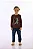 CAMISETA MANGA LONGA KIDS UP BABY - ROARR MARROM - MENINO - Imagem 2