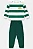 CONJUNTO MOLETOM 2 PEÇAS KIDS UP BABY - LISTRAS VERDE - MENINO - Imagem 2