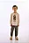 CONJUNTO 2 PEÇAS KIDS UP BABY - CAPIVARA BEGE - MENINO - Imagem 1