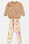 CONJUNTO 2 PEÇAS TODDLER UP BABY - BICHINHOS BEGE - MENINA - Imagem 2