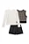 CONJUNTO COLETE 3 PEÇAS KUKIÊ - CORAÇÃO - MENINA - Imagem 5