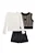 CONJUNTO COLETE 3 PEÇAS KUKIÊ - CORAÇÃO - MENINA - Imagem 4