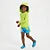 CAMISETA MODA PRAIA TIP TOP -VERDE NEON - PROTEÇÃO +50UV - UNISSEX - Imagem 4