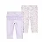 KIT 2 CALÇAS CARTER'S - LILÁS FLORAL - MENINA - Imagem 1