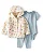 CONJUNTO 3 PEÇAS CARTER'S - FLORAL - MENINA - Imagem 1