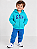 MOLETOM FLANELADO GAP - VERDE ÁGUA - MENINO - Imagem 2