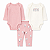 CONJUNTO 3 PEÇAS CARTER'S - PINGUIM - MENINA - Imagem 1