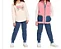 CONJUNTO COLETE 3 PEÇAS PUMA - ROSA - MENINA - Imagem 2