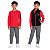 CONJUNTO COLETE 3 PEÇAS PUMA - VERMELHO - MENINO - Imagem 3