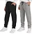 KIT 2 CALÇAS JOGGER LEE KIDS - PRETA E CINZA - MENINO - Imagem 2