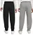 KIT 2 CALÇAS JOGGER LEE KIDS - PRETA E CINZA - MENINO - Imagem 3