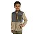 JAQUETA EM FLEECE EDDIE BAUER KIDS - CAQUI E CINZA - MENINO - Imagem 3