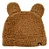 TOUCA TEDDY COM ORELHINHAS FOFOTINHOS - CARAMELO - UNISSEX - Imagem 1