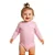 BODY TÉRMICO COMFORT FOFOTINHOS - ROSA CLARO - MENINA - Imagem 2