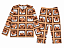 CONJUNTO TÉRMICO 2 PEÇAS COMFORT FOFOTINHOS - CAPIVARA - UNISSEX - Imagem 1