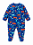 MACACÃO COM PÉ SOFT PETTENATI FOFOTINHOS - DINOS AZUL - MENINO - Imagem 1