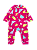 MACACÃO SEM PÉ SOFT PETTENATI FOFOTINHOS - DINOS ROSA - MENINA - Imagem 1
