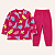 PIJAMA 2 PEÇAS SOFT PETTENATI FOFOTINHOS - DINOS ROSA - MENINA - Imagem 1