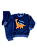 CONJUNTO FLEECE 2 PEÇAS FOFOTINHOS - DINO ROARR AZUL - MENINO - Imagem 1