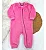 MACACÃO SEM PÉ FLEECE FOFOTINHOS - ROSA CHICLETE - MENINA - Imagem 2