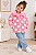 CASACO TEDDY FOFOTINHOS KIDS - FLORAL ROSA - MENINA - Imagem 2