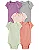 KIT 5 BODIES MANGA CURTA CARTER'S - BASIC COLORS - MENINA - Imagem 1