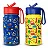 KIT 2 GARRAFAS INOX IRON °FLASK - CONSTRUÇÃO E DINOS - 414mL - Imagem 1
