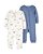 KIT 2 MACACÕES SEM PÉ CARTER'S - CASINHA AZUL - MENINO - Imagem 1