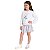 CONJUNTO 2 PEÇAS PUMA - FLORAL BRANCO - MENINA - Imagem 4