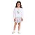 CONJUNTO 2 PEÇAS PUMA - FLORAL BRANCO - MENINA - Imagem 2