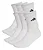 KIT 6 MEIAS ADIDAS - BRANCA - MASCULINA (39-43 BR) - Imagem 1