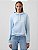 MOLETOM FLANELADO GAP - AZUL - FEMININO - Imagem 1