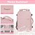 MOCHILA DE VIAGEM TAYGEER - ROSA - Imagem 6
