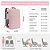 MOCHILA DE VIAGEM TAYGEER - ROSA - Imagem 5