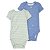 KIT 2 BODIES MANGA CURTA PURELYSOFT CHILD OF MINE by CARTER'S - PIPAS LISTRADINHO - MENINO - Imagem 1