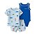 CONJUNTO VERÃO 3 PEÇAS CHILD OF MINE by CARTER'S - BEACH AZUL - MENINO - Imagem 1