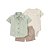 CONJUNTO VERÃO 3 PEÇAS CHILD OF MINE by CARTER'S - LISTRADO VERDE - MENINO - Imagem 1